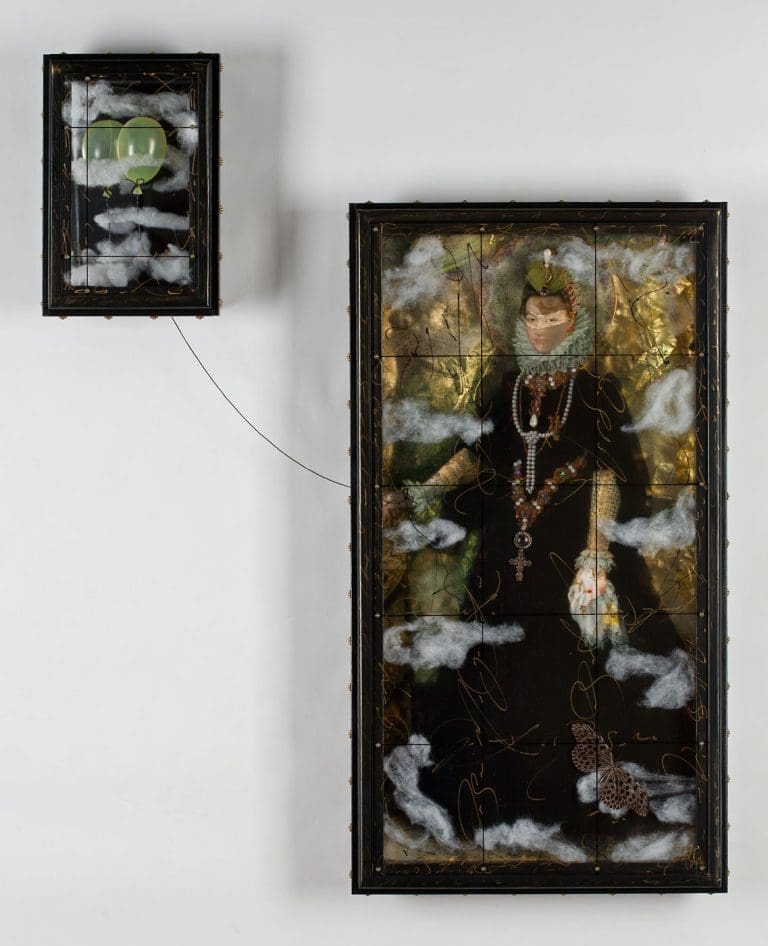 Floating up to where you are 49 x 39