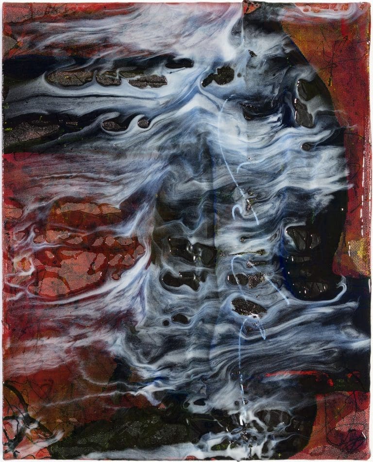 Shakti 20 x 16 Acrylic and Resin on Canvas