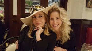 Ingrid with Carolyn Farb